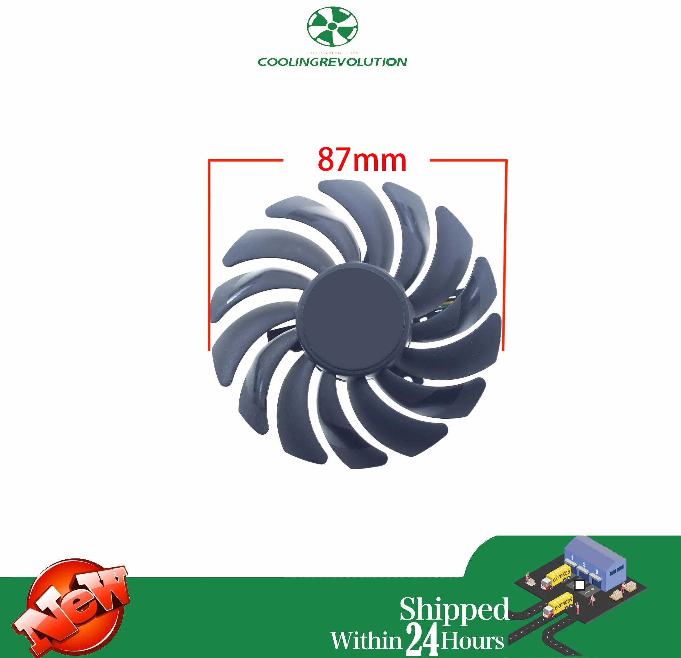 Ventilador refrigeración MSI Radeon RX 5700 XT 4-pin - imagen 4