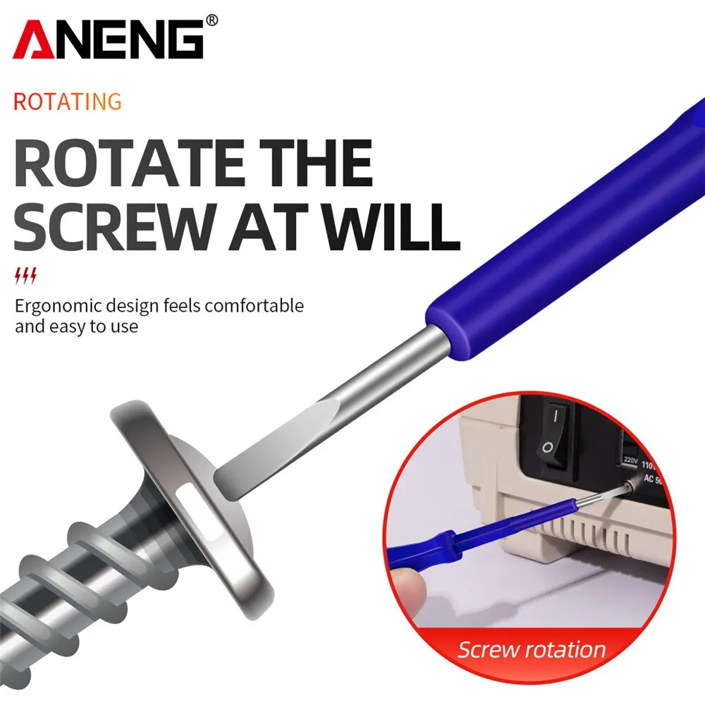 ANENG-destornillador B07, Detector de medidor de voltaje, bolígrafo de prueba eléctrico, Mini herramientas de instrumentos eléctricos - imagen 5