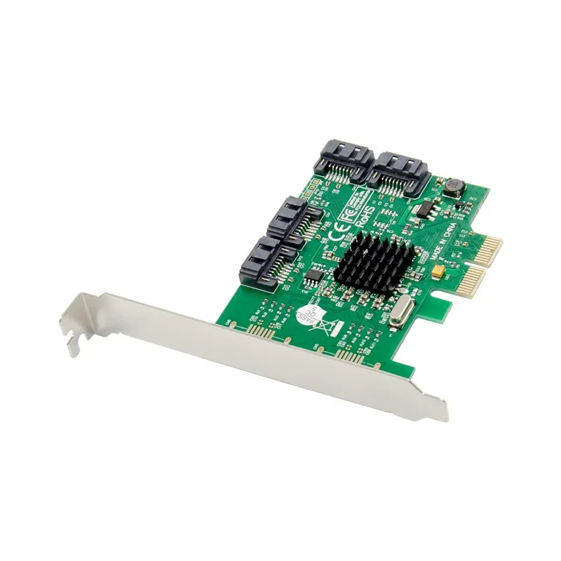Marvell 88SE9230 Chip SATA PCI-E 2x controlador Raid SATA PCIE X2 tarjeta de expansión adaptador convertidor sata3.0 - imagen 2