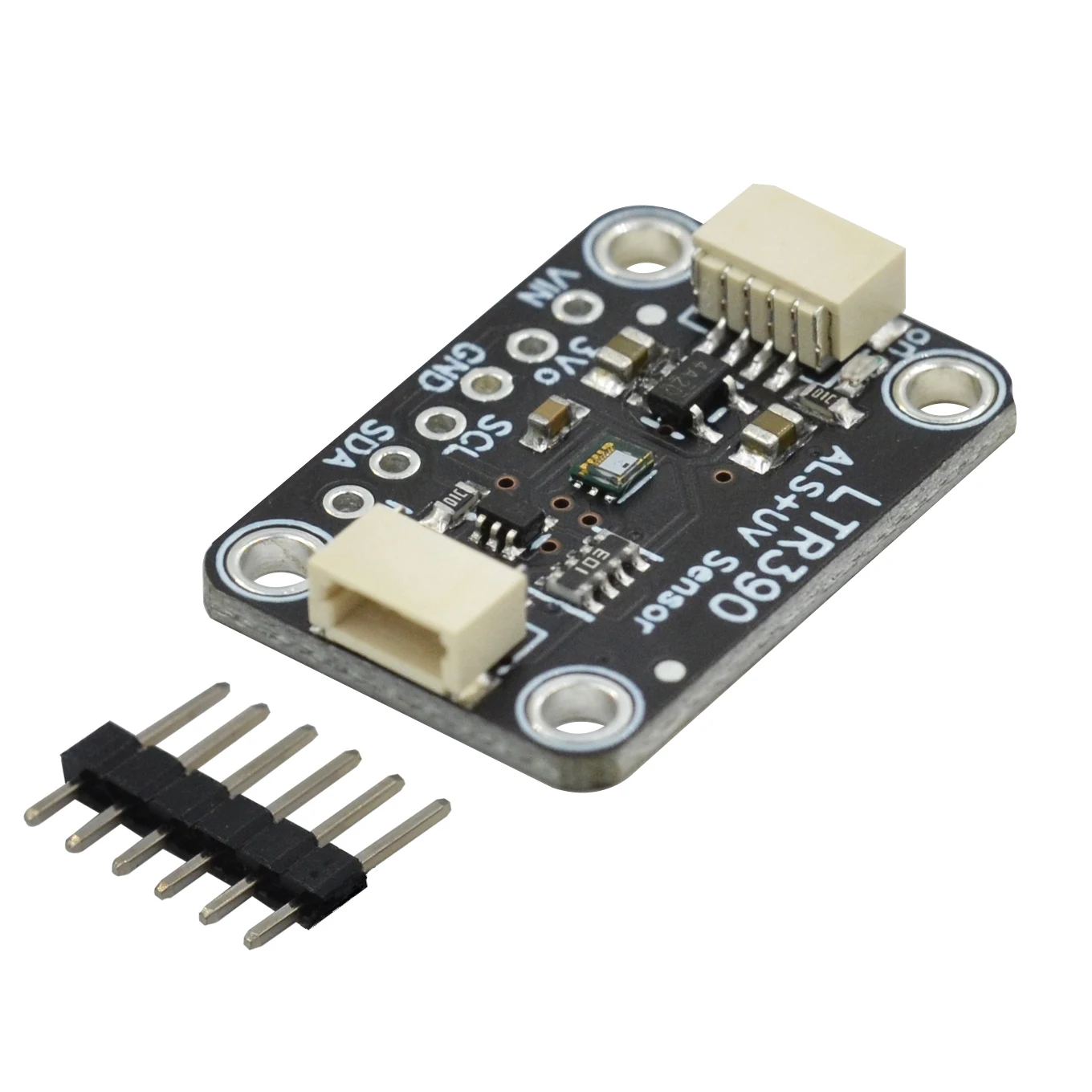 LTR390 280nm 430nm Sensor de luz de gravedad UV compatible con I2C UART 3,3 V 5V para detección de intensidad de luz experiencia meteorológica - imagen 3