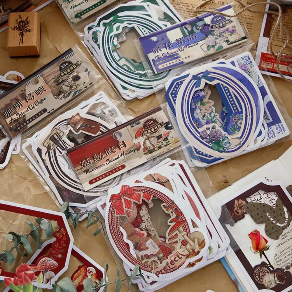 Pegatina autoadhesiva de Color brillante para manualidades, pegatina de diario de larga duración, accesorios de papelería - imagen 3