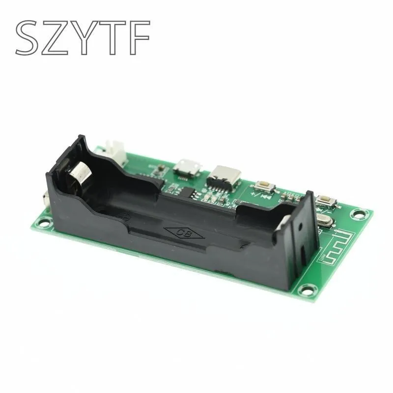 Placa amplificadora de potencia Bluetooth, batería de litio de XH-A153, doble canal, baja potencia, altavoz activo hecho a mano, 5W + 5W - imagen 4