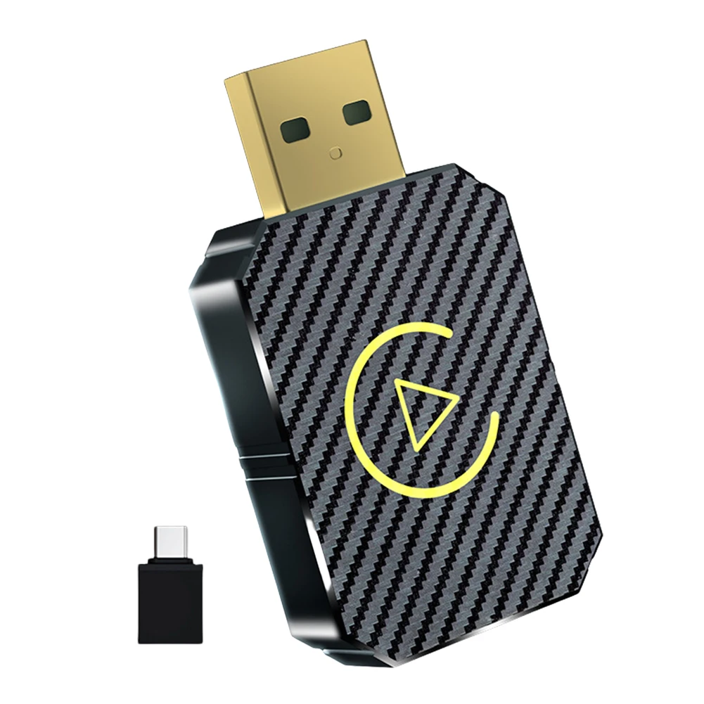 Cableado a inalámbrico Carplay y Android Auto AI Box conexión automática Compatible con Bluetooth 5,0 WiFi para coches CarPlay Android Auto con cable - imagen 2