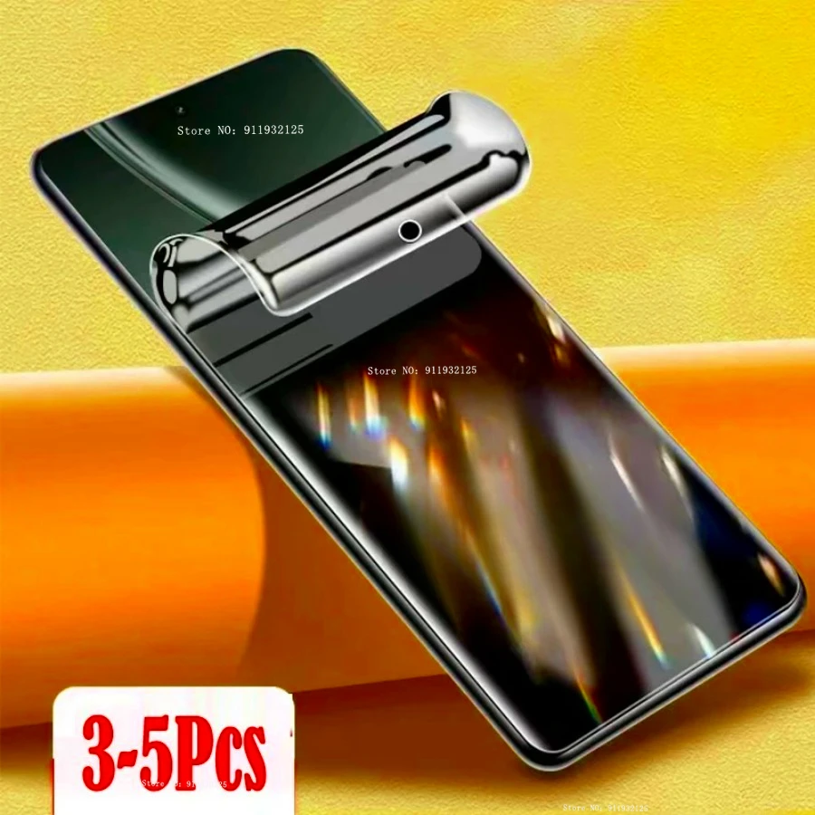 Película protectora de hidrogel antiespía para Realme GT 7 Pro, Protector de pantalla suave para Realme GT 7 Pro, 3 uds.