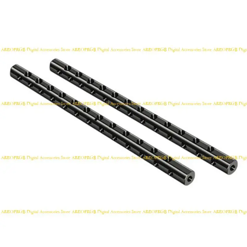 E21E 2pcs 15 mm Siga varilla enfoque tubo aleación aluminio con equipo fotografía auxiliar rosca 1/4 1/4 - imagen 2