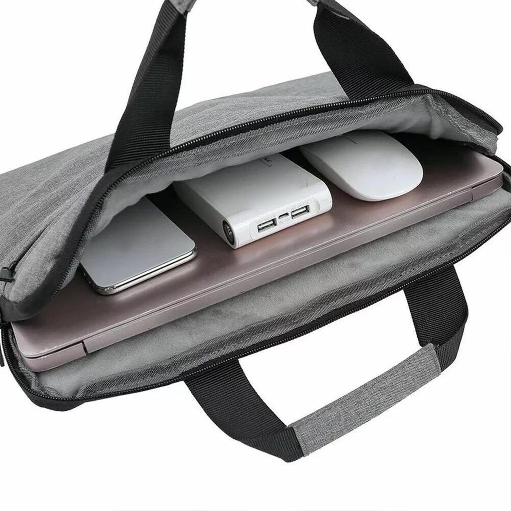 Funda impermeable para ordenador portátil, dos cremalleras lisas para un fácil acceso, dos cremalleras lisas que permiten abrir el estuche rosa rojo - imagen 3