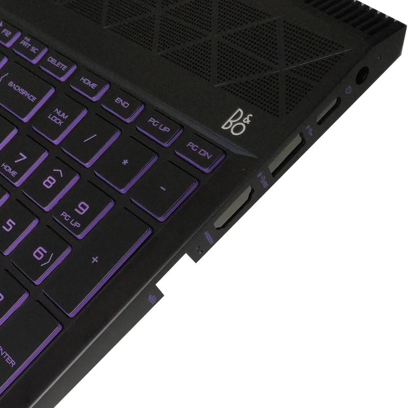 Nuevo para HP Pavilion 15-CX 15-cx0071nr TPN-C133 portátil teclado EE. UU./español reposamanos cubierta superior retroiluminación - imagen 5