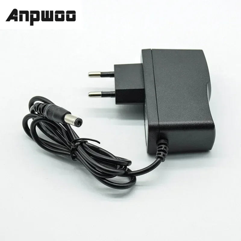 Cargador de fuente de alimentación 12,6 V 1A/1000mA Adaptador convertidor CC CA a CC para batería de litio 18650 Enchufe europeo 5,5 mm * 2,5 mm (2,1 mm) - imagen 2