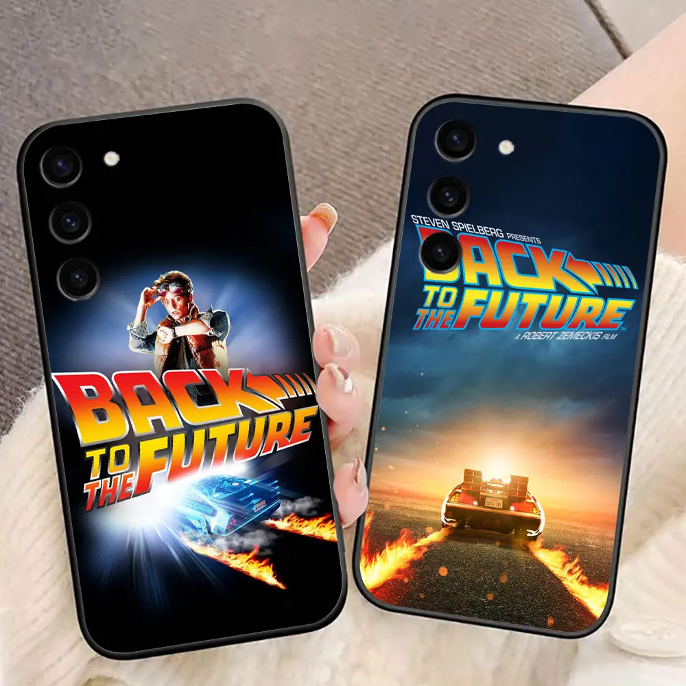 Funda de teléfono de Regreso al futuro para Samsung Galaxy S25 S24 S23 S22 S21 S20 FE S10 S9 PLUS ULTRA TPU Funda Capa Shell - imagen 2