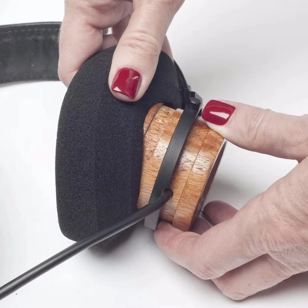 Big Headphone Ear Pads Foam Eartips For Grado Labs PS1000 GS1000I RS1I RS2I SR325IS RS1E Headphones Earbud Sponge Cover 107mm - imagen 4