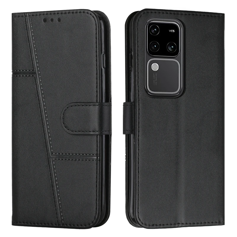 Funda de cuero con tapa para VIVO V30 Pro, carcasa protectora para teléfono - imagen 3
