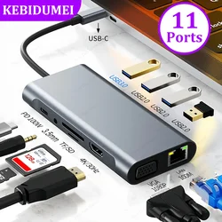 Estación de acoplamiento USB-C HDMI 4K para portátil y MacBook