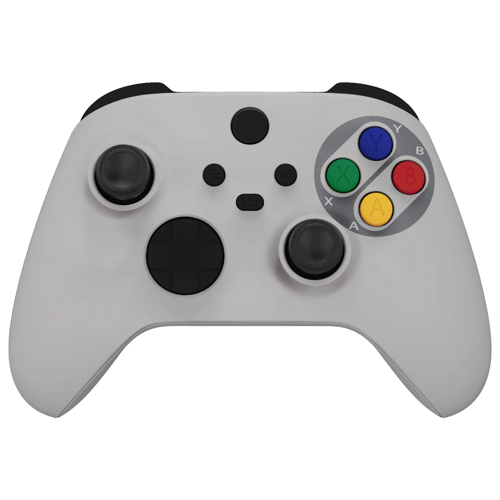 EXtremeRate juego completo de botones de carcasa para controlador inalámbrico Xbox Core, rieles laterales, empuñaduras, cubierta de placa frontal y trasera, estilos clásicos - imagen 2