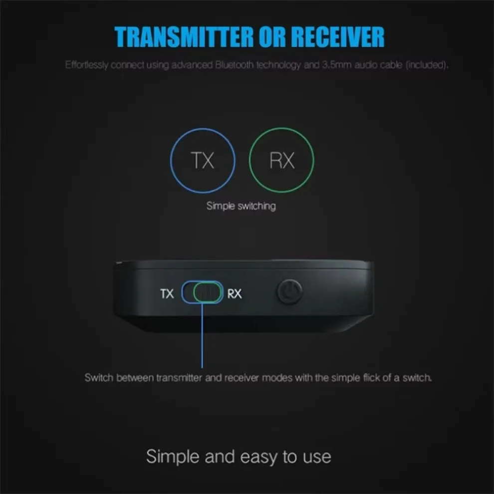 Transmisor receptor de Audio 2 en 1 Bluetooth 5,0 RCA 3,5 MM AUX Jack USB Dongle adaptadores inalámbricos estéreo para coche TV PC auriculares - imagen 3