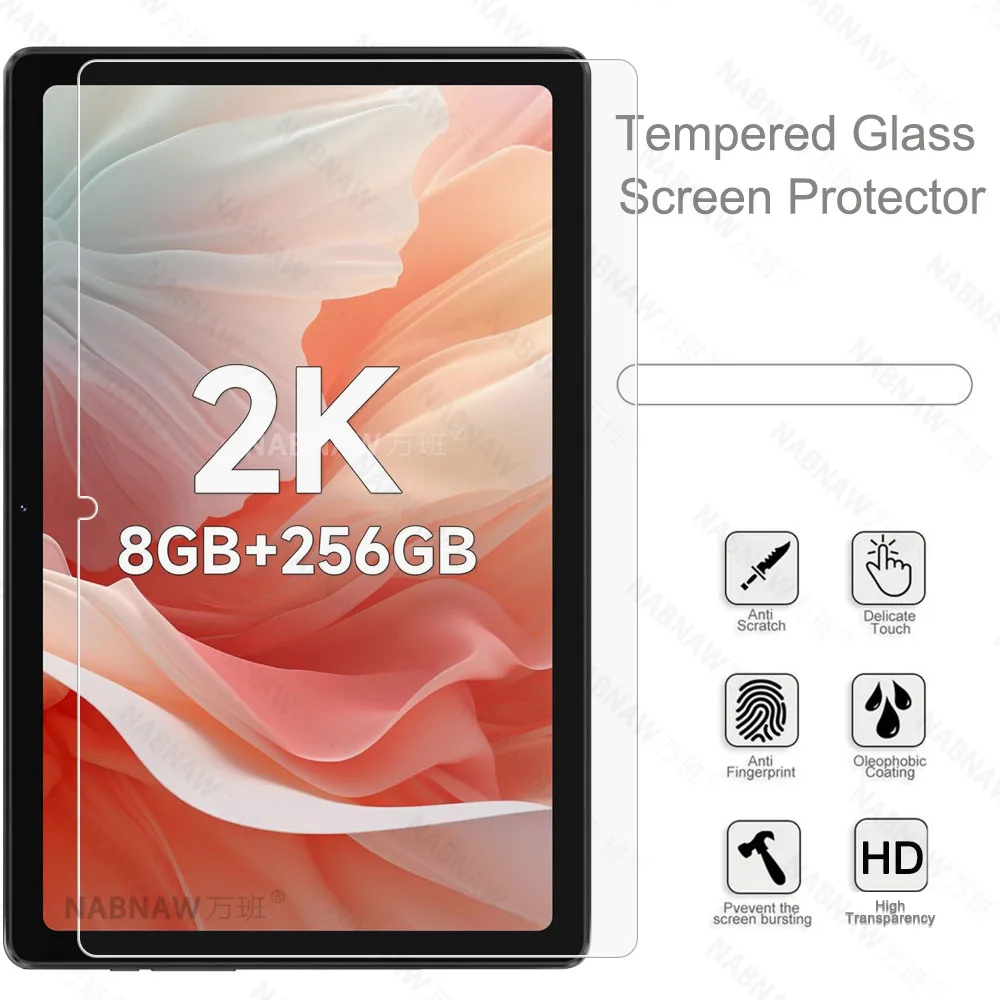 Protector de pantalla HD a prueba de arañazos, vidrio templado para Alldocube iPlay 50 Pro Max, película de revestimiento de aceite para tableta de 10,4 pulgadas, 2 piezas - imagen 4