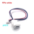 4Pin  white ph2.0