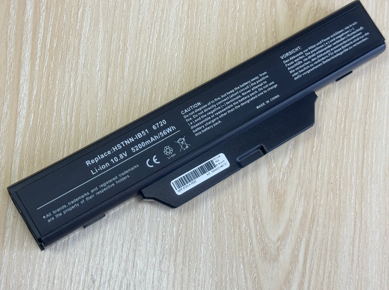 HSTNN-IB51 10,8 V 5200mAh batería del ordenador portátil para HP Compaq 550 610 cuaderno de negocios 6720s 6730 6730s 6735s 6820s 6830s Series - imagen 5