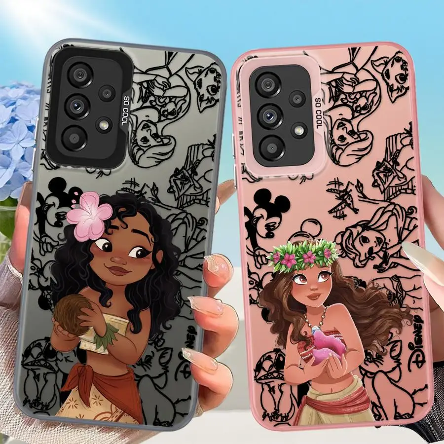 Funda blanda de princesa bonita de Disney para Samsung Galaxy A12 A22 A32 A25 A14 A16 A34 A23 A15 A24 A13