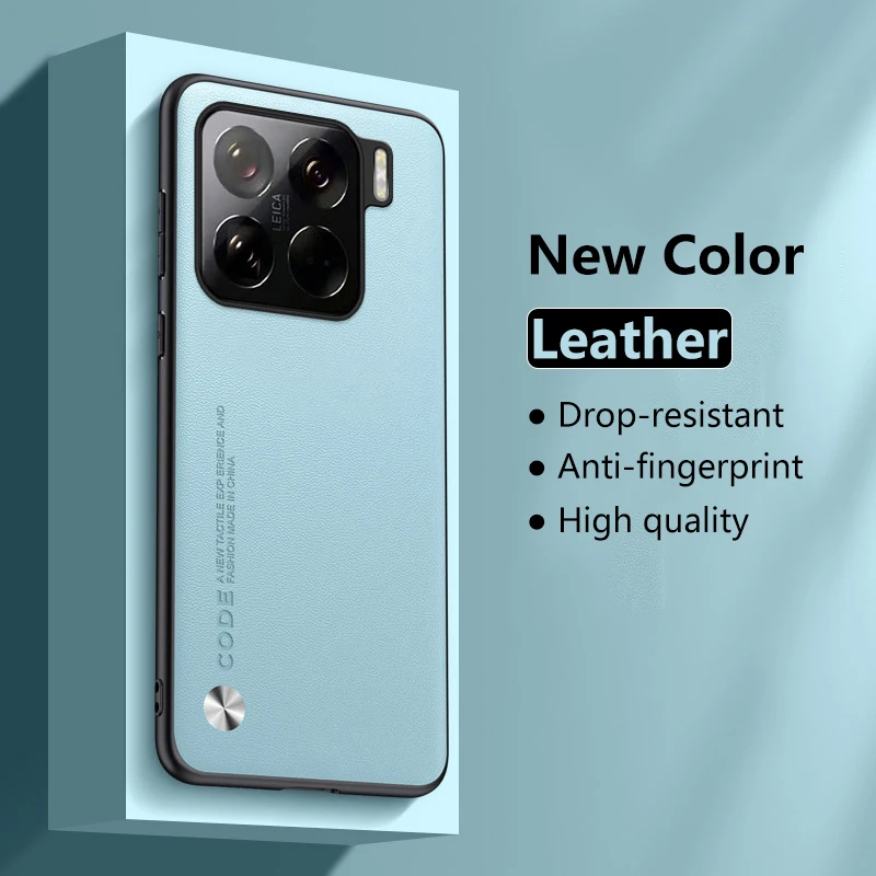 Funda para Xiaomi 15 Pro 5G 15Pro Xiomi cuero fibra de carbono protección de silicona dura a prueba de golpes funda de teléfono Xiaomi15Pro Shell - imagen 2