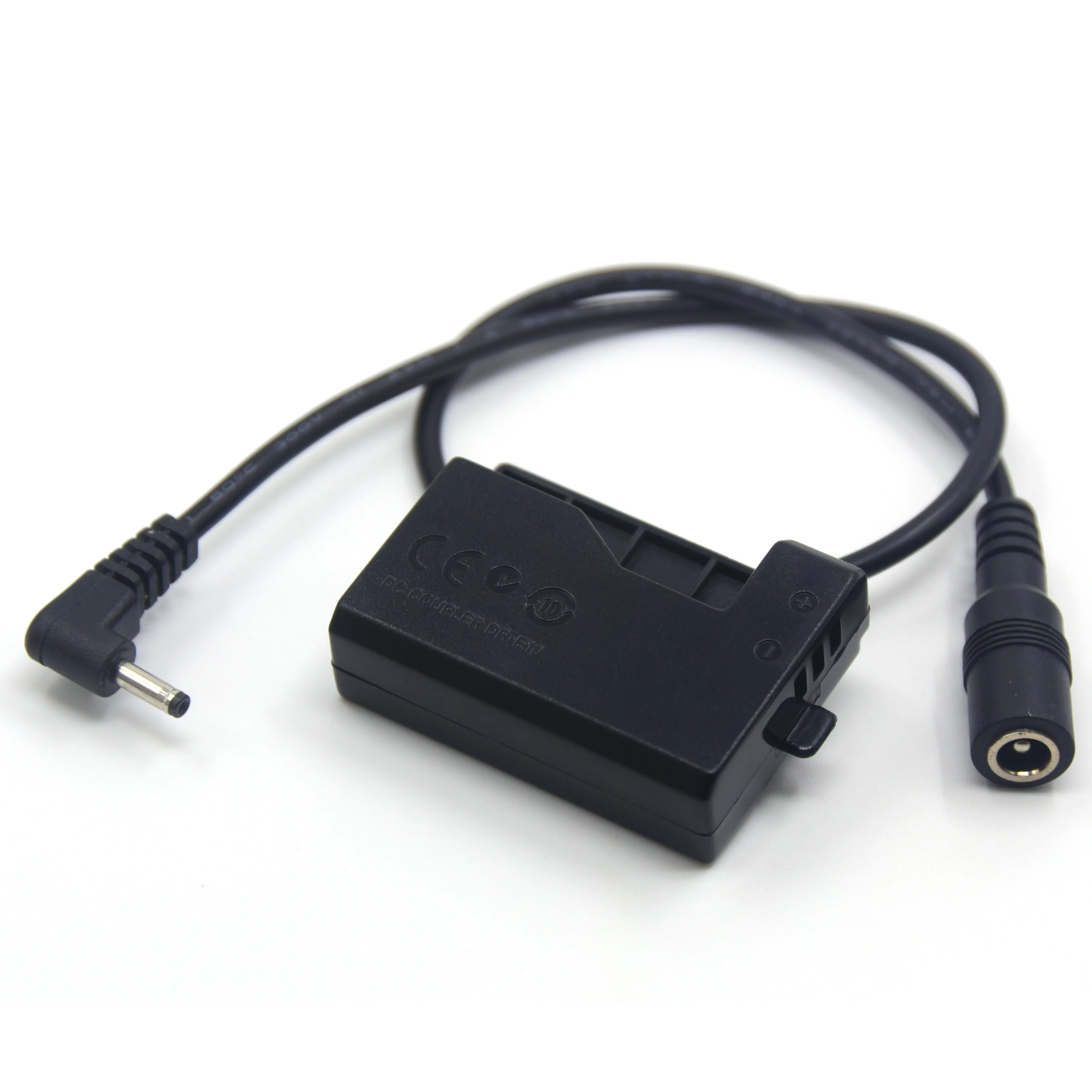 Acoplador de CC de DR-E10 de batería simulada LPE10 con Cable conector apto para cámara Canon EOS 1200D 1300D 1500D 2000D X80 X90 T5 T6 T7 - imagen 5