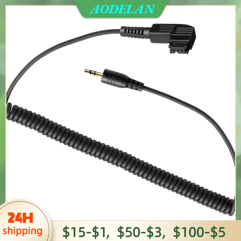 AODELAN-Cable de liberación de obturador remoto, SRC-S6 para Sony A100, A200, A300, A350, A500, A550, A560, A580, A700, A850, A900, A33, 2,5mm