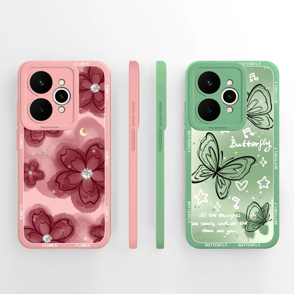 Para Realme 15 Pro 5G Funda encantador oso dibujos animados suave silicona líquida cubierta de teléfono de alta calidad para Realme 15Pro Funda duradera - imagen 3