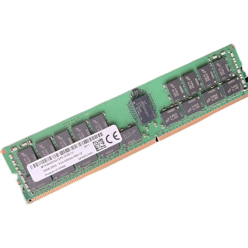 Memoria del servidor RAM 32GB 2RX4 DDR4 3200 PC4-3200AA-R MTA36ASF4G72PZ-3G2E7 para MT - imagen 4