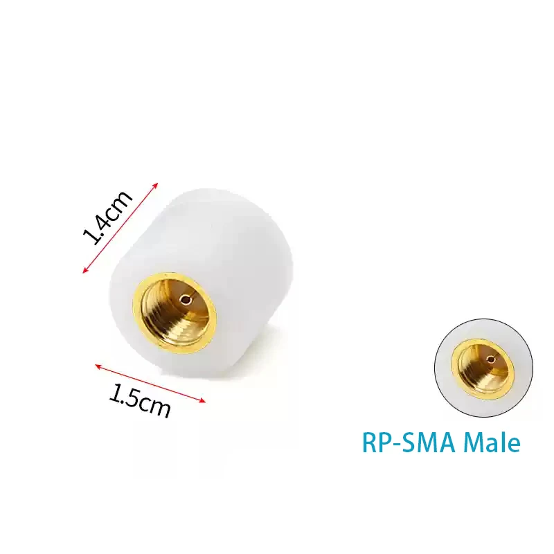 2 uds antena WiFi 2,4 GHz/5,8 GHz banda Dual 3dbi conector RPSMA/SMA goma Aeria Mini tarjeta PCI cámara adaptador USB enrutador de red - imagen 4