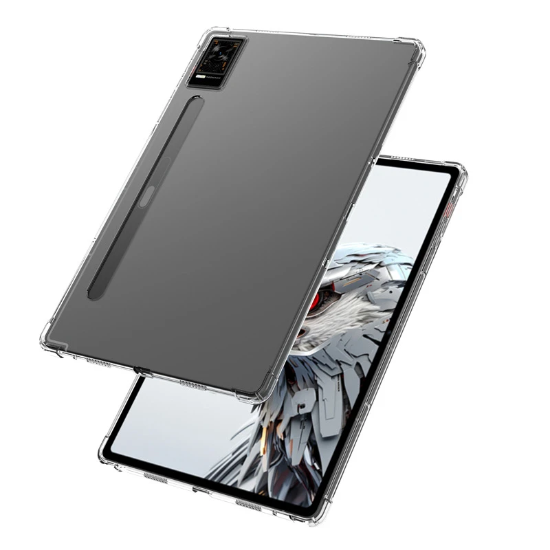 Funda transparente de silicona para tableta RedMagic, Airbags, TPU suave, 12,1 ", Red X Pad