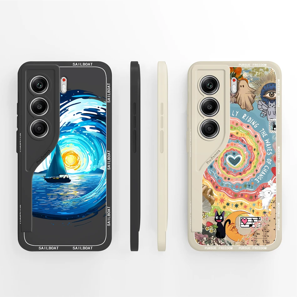 Para Tecno Camon 40 Pro 4G 5G Funda de teléfono elegante patrón de flores Funda de alta calidad para Tecno Camon40Pro Funda de cobertura completa - imagen 5