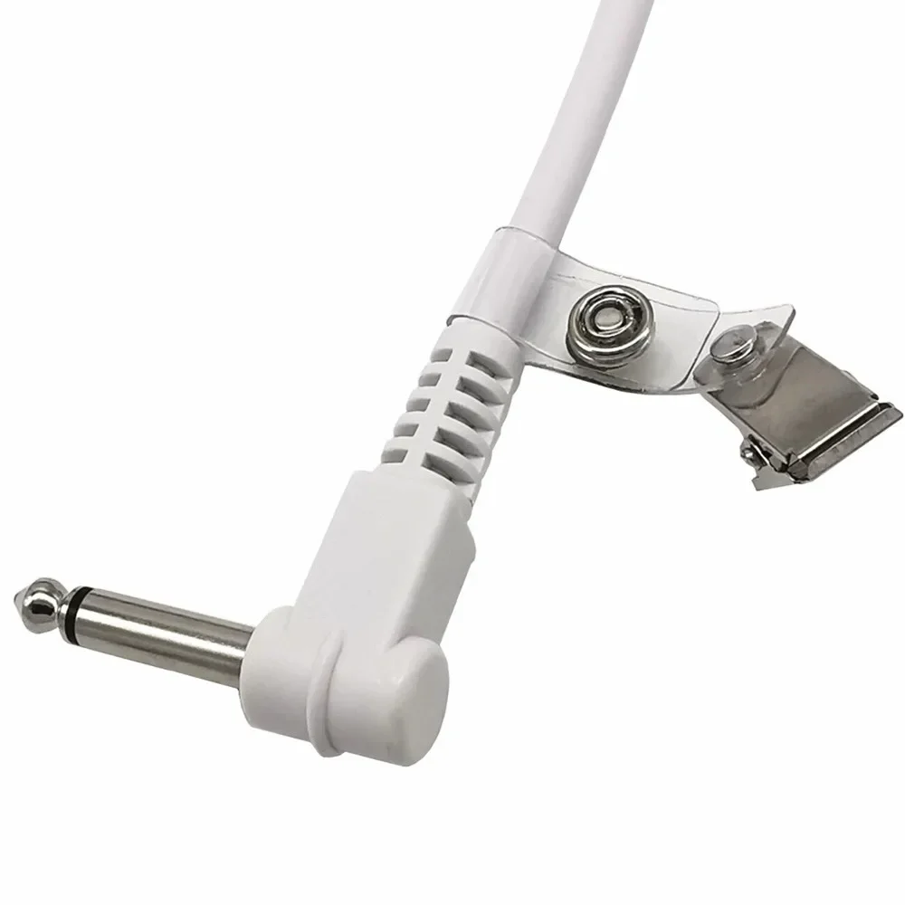 Cable de botón pulsador de 10 pies para estación de enfermera, cable de llamada de enfermera, Cable de enchufe de teléfono de 6,35mm y 1/4 "con Clip para sábanas de cama de 3m - imagen 4