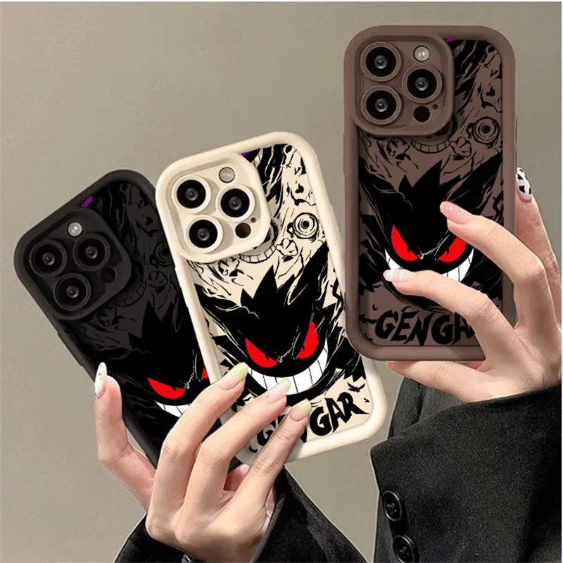 Funda Pokemon Gengar para Huawei Honor Play 60 Plus Nova 5T 1 3 4 7 10 SE 7i 6i 5i Y90 Y70 Y61 P50 P30 P40 Lite Mate 50 30 40 Pro - imagen 2