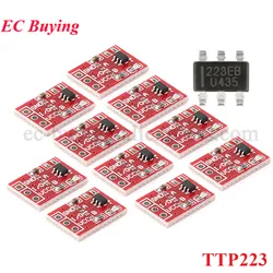 TTP223 Sensor Táctil Capacitivo Arduino Mono Canal – Módulo