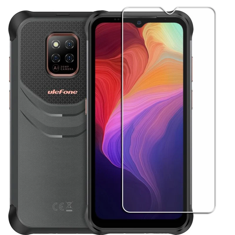 3 uds para Ulefone Armor X10 14 Pro 5G 8 X9 X6 Note 10P 12 11P 10 12P 13P Protector de vidrio templado película de cubierta de pantalla - imagen 2
