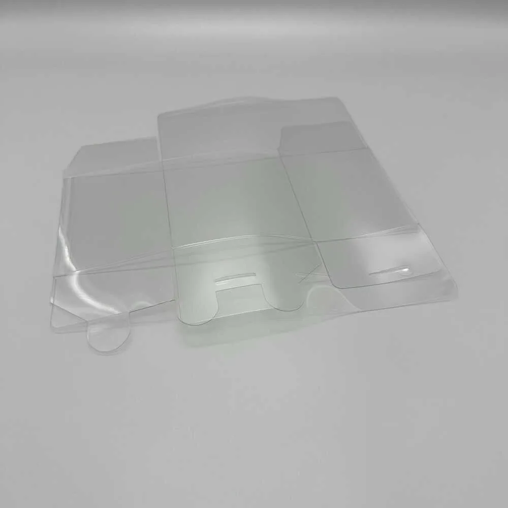 Caja de almacenamiento transparente a prueba de polvo para Pokémon, funda artística de energía brillante, funda protectora de plástico para exhibición de tarjetas, cajas de PET PTCG - imagen 2