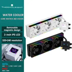 Thermalright Core Matrix 360 Vision – Enfriador Líquido CPU LGA 1851/AM5