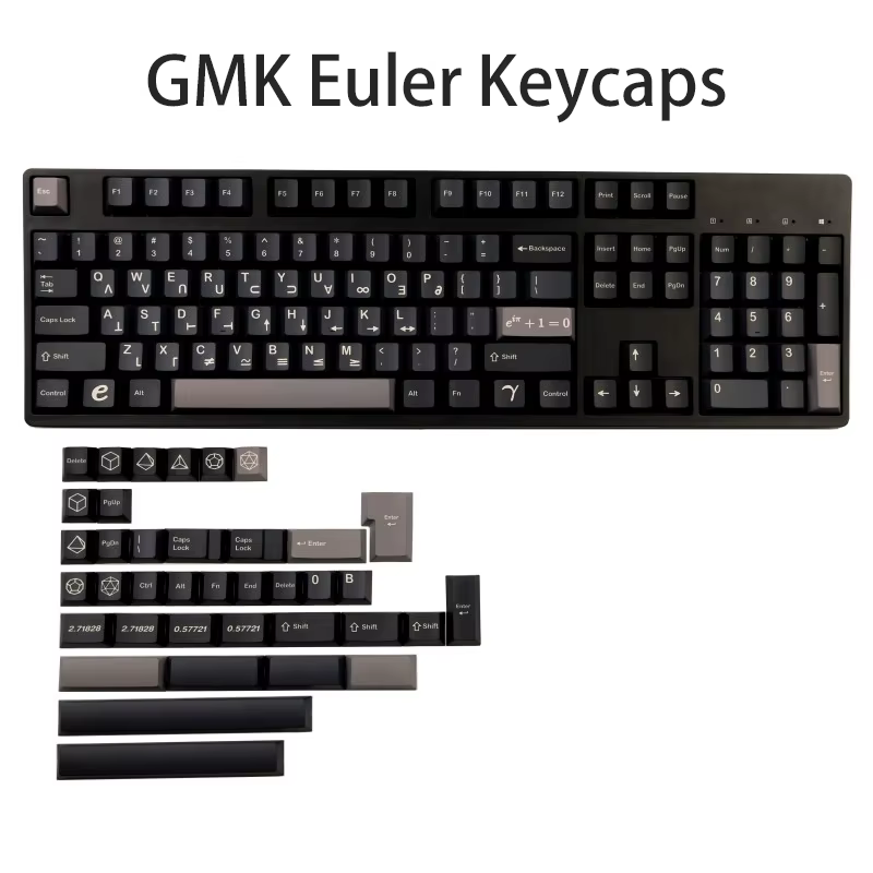 Teclas GMK Euler PBT Cherry Perfil Sublimación Completa Switch MX