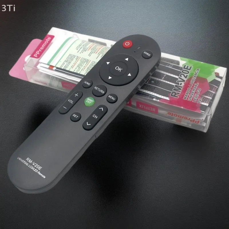 Control remoto Universal de TV LCD LED RM-V20E fácil inteligente para TODOS los televisores para Hisense TCL Sharp Vizio - imagen 2