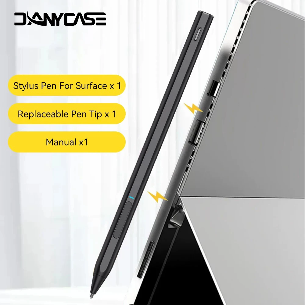 Para Microsoft Surface Pen para Surface Pro X 9 8 7 6 5 4 3 Book 2 3 Laptop 2 3 Go 2 para protocolo MPP2.0 lápiz óptico de rechazo de palma - imagen 2
