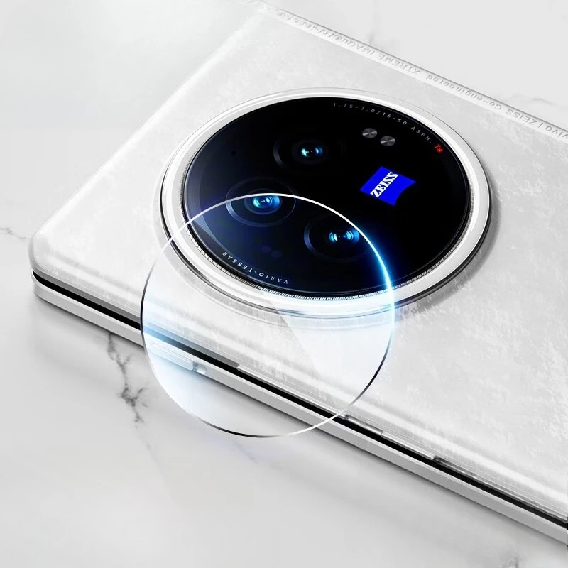 Película de lente de cámara trasera para Vivo X Fold5, protectores de cámara para Vivo X Fold 5, cubierta de lente de vidrio templado transparente