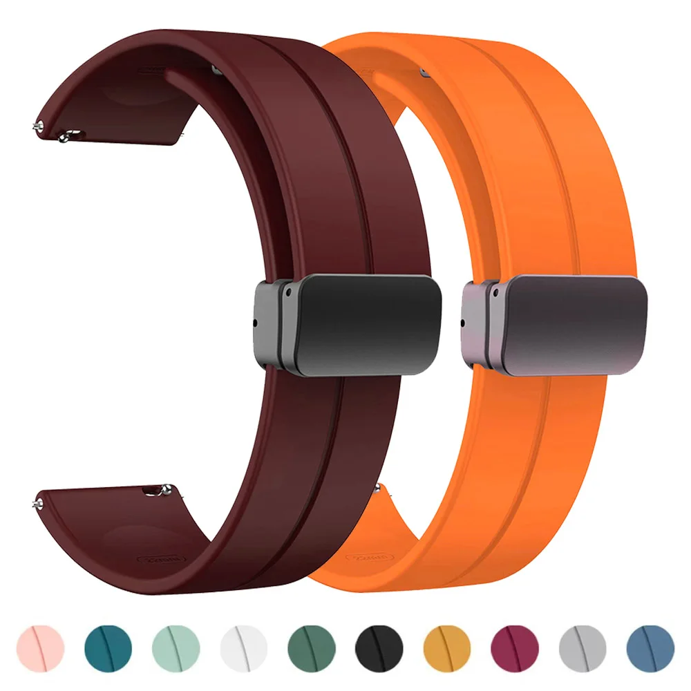 Correa de silicona para reloj inteligente, pulsera de repuesto para LEMFO C22 PRO, DM50, K22, K37, K27, C20, K56 PRO, LEM56