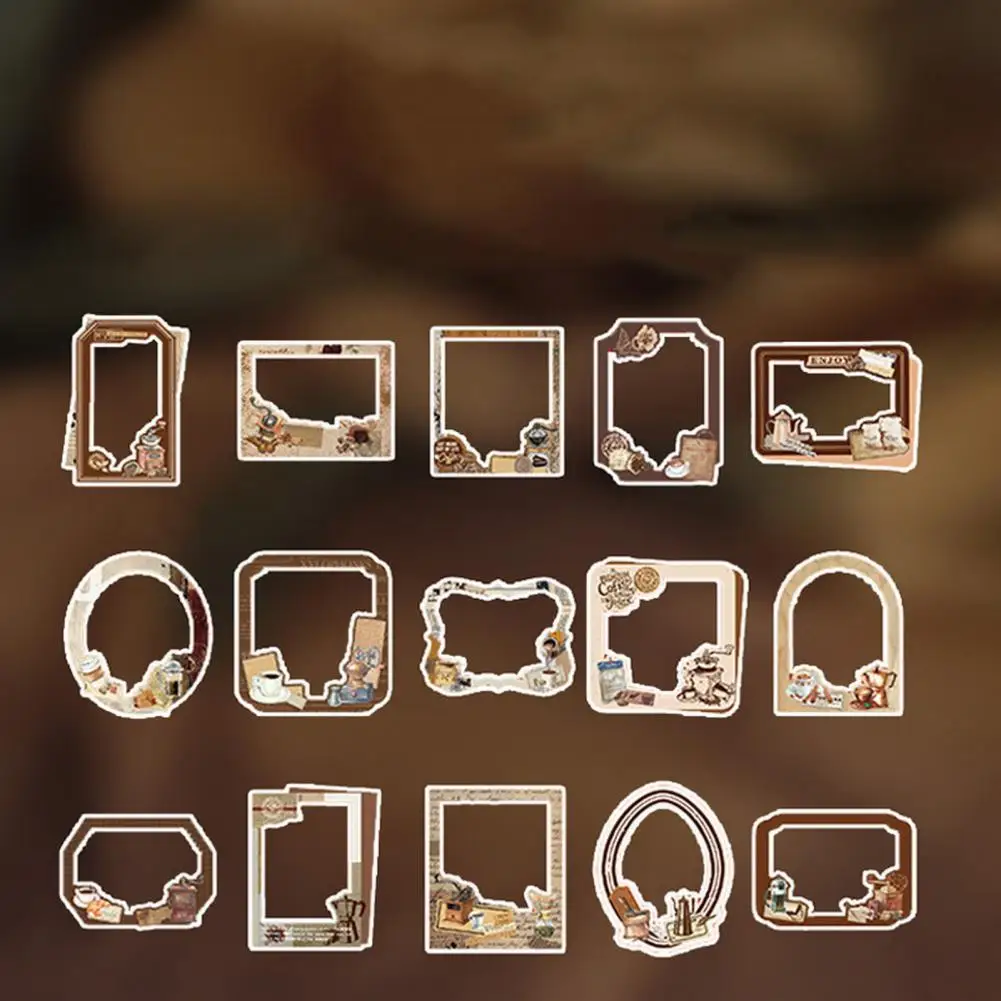 Pegatina autoadhesiva de Color brillante para manualidades, pegatina de diario de larga duración, accesorios de papelería - imagen 2