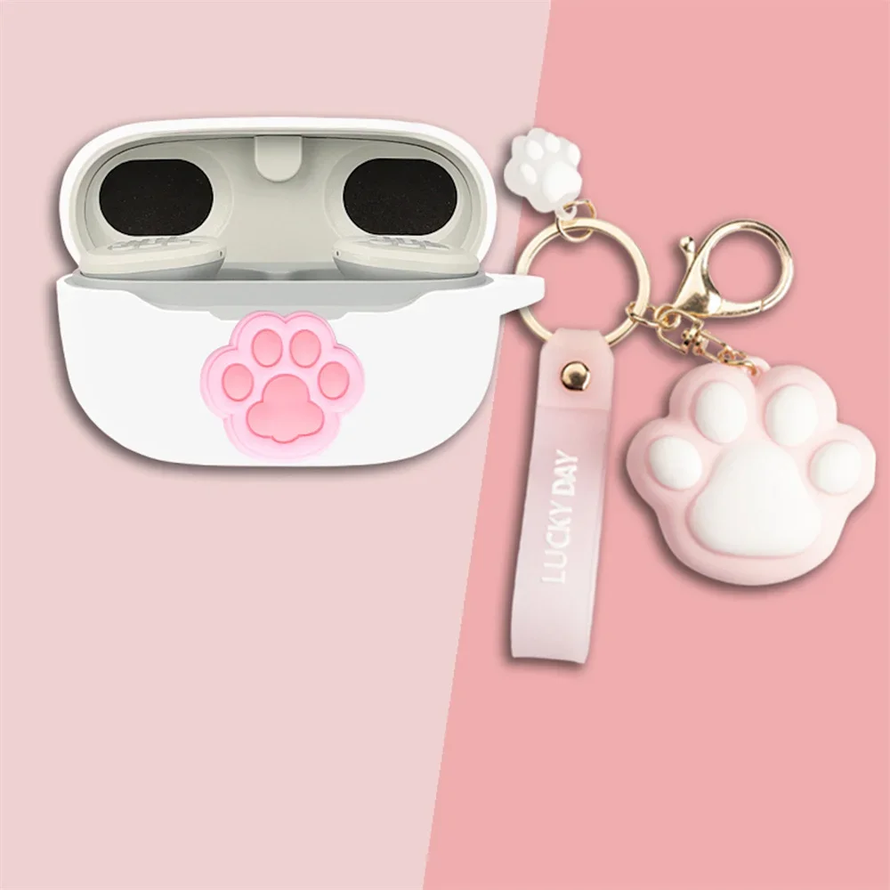 Estuche de dibujos animados para auriculares inalámbricos JBL Endurance Race, caja con colgante encantador - imagen 2