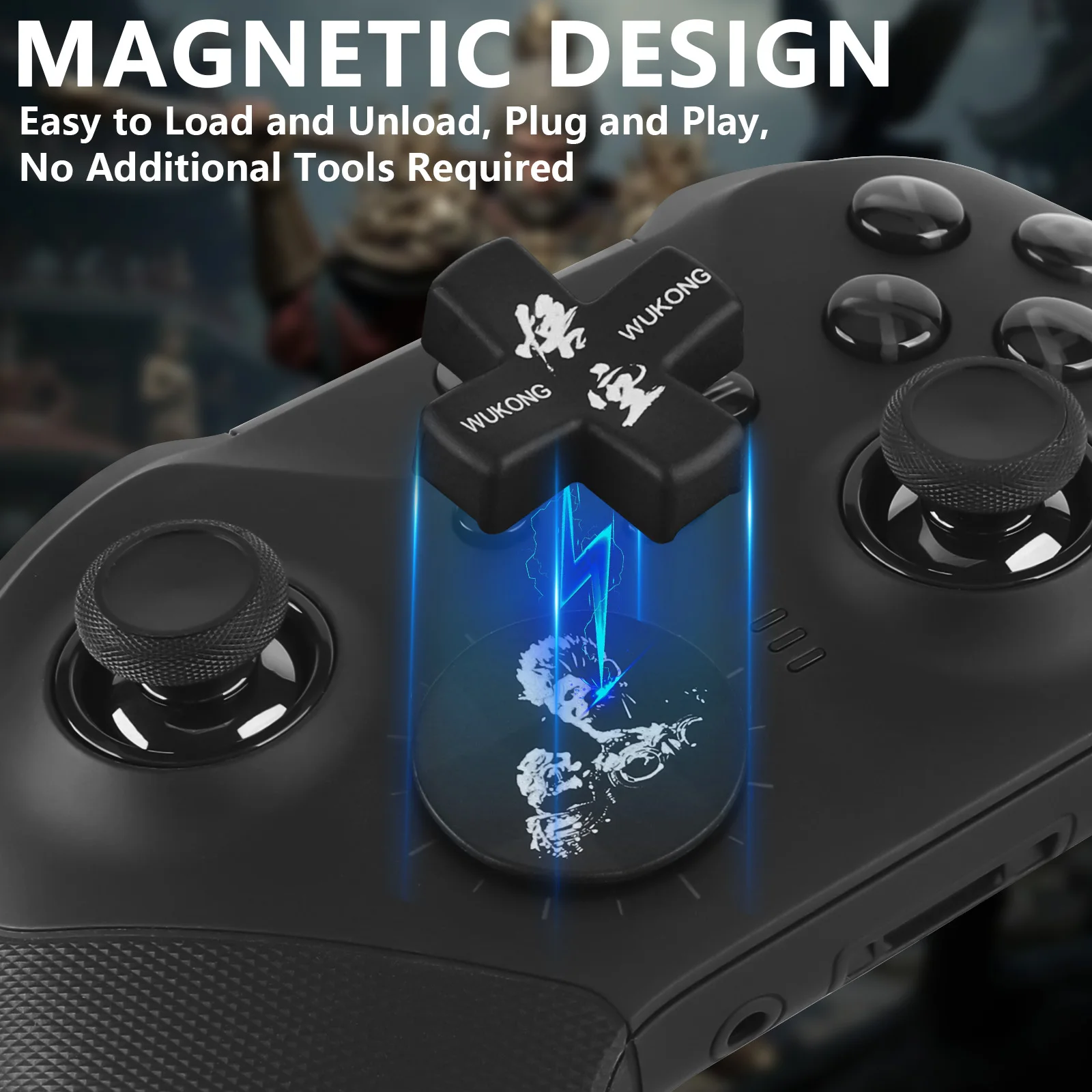 Tapa de Joystick de Metal 13 en 1 para Xbox One Elite Series 2 controlador Goku 6 Swap Stick 4 paletas accesorios de almohadillas D - imagen 3