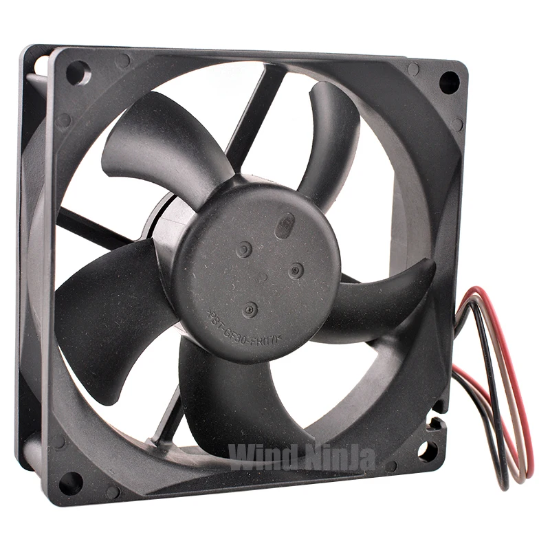 AUB0824VH Ventilador de flujo axial de 8 cm 80 mm DC24V 0.21A Conector de 3 pines Ventilador de enfriamiento de 4200 rpm para convertidor de frecuencia 80x80x25 mm