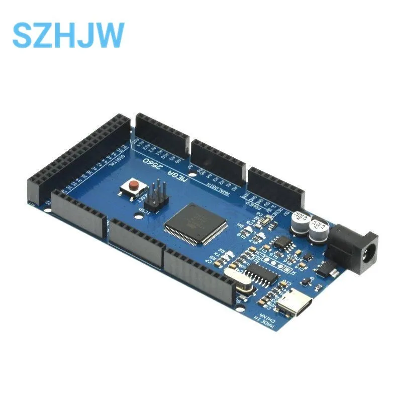 MEGA2560 MEGA 2560 R3 TYPE-C (ATmega2560-16AU CH340G) AVR USB Board Development Board MEGA2560 PRO Expansion Board DIY Kit - imagen 4
