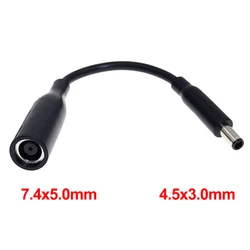 Dell Laptop Adaptador DC 7,4x5,0 mm a 4,5x3,0 mm Cable corto