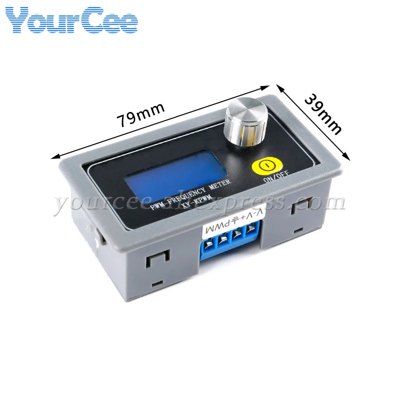 Generador de señal XY-KPWM PWM1, módulo ajustable de ciclo de trabajo de frecuencia de pulso, pantalla LCD de onda cuadrada de 1 canal - imagen 5