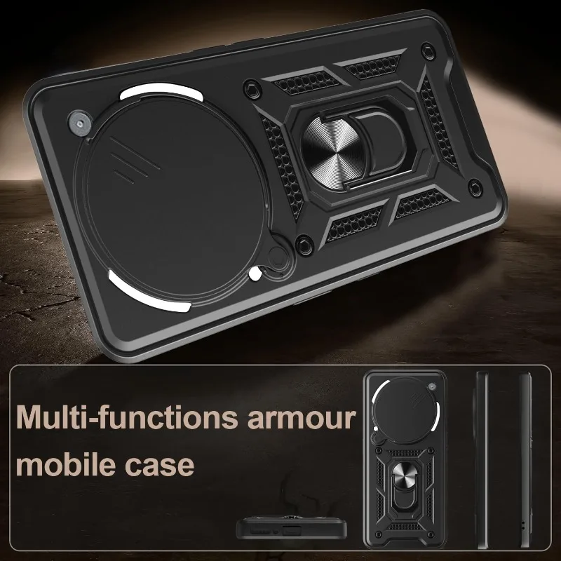 Funda para nada teléfono 3 3a Pro 2a cubierta protección de lente con anillo soporte magnético Coque Fundas - imagen 4