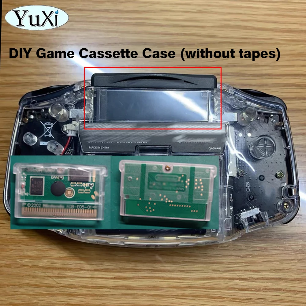 Carcasa de cartucho de juego para Gameboy Advance GBA, caja de almacenamiento de casete de tarjeta de juego, funda DIY, 1 ud. - imagen 3